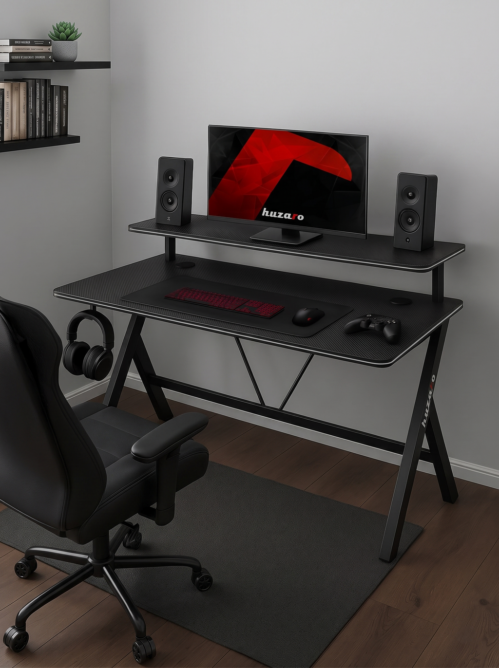 Γραφείο Gaming Hero 1.9 – Μαύρο