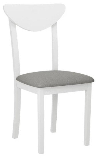 Καρέκλα Hugo-Λευκό - Γκρι