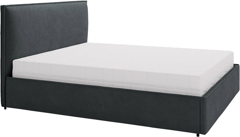 Επενδυμένο Κρεβάτι Bianco Grant-Ανθρακί-140 x 200