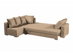 Γωνιακός καναπές Trendy-Δεξιά-265φ 165β εκ.-Sand