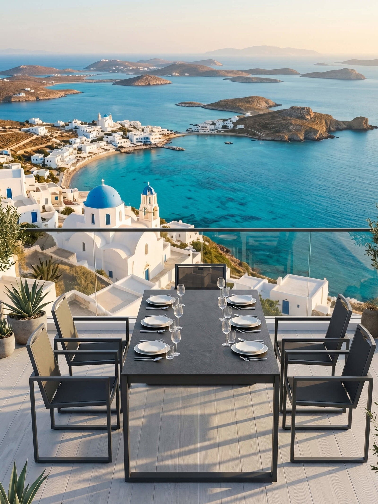 Τραπέζι Toscania Dining-Μαύρο