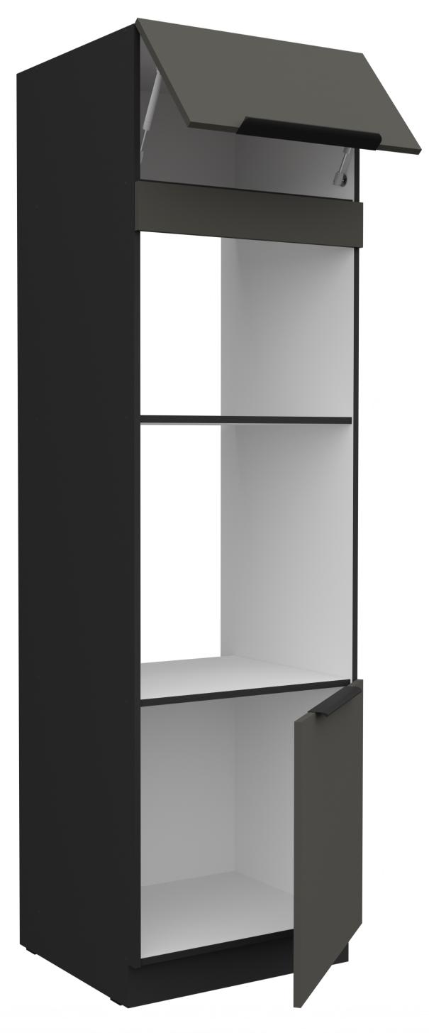 Επιδαπέδιο ντουλάπι Arianna 60 DPM 210 2F-Γκρι