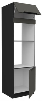 Επιδαπέδιο ντουλάπι Arianna 60 DPM 210 2F-Γκρι