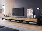 Έπιπλο τηλεόρασης A 300-Φυσικό - Γκρι