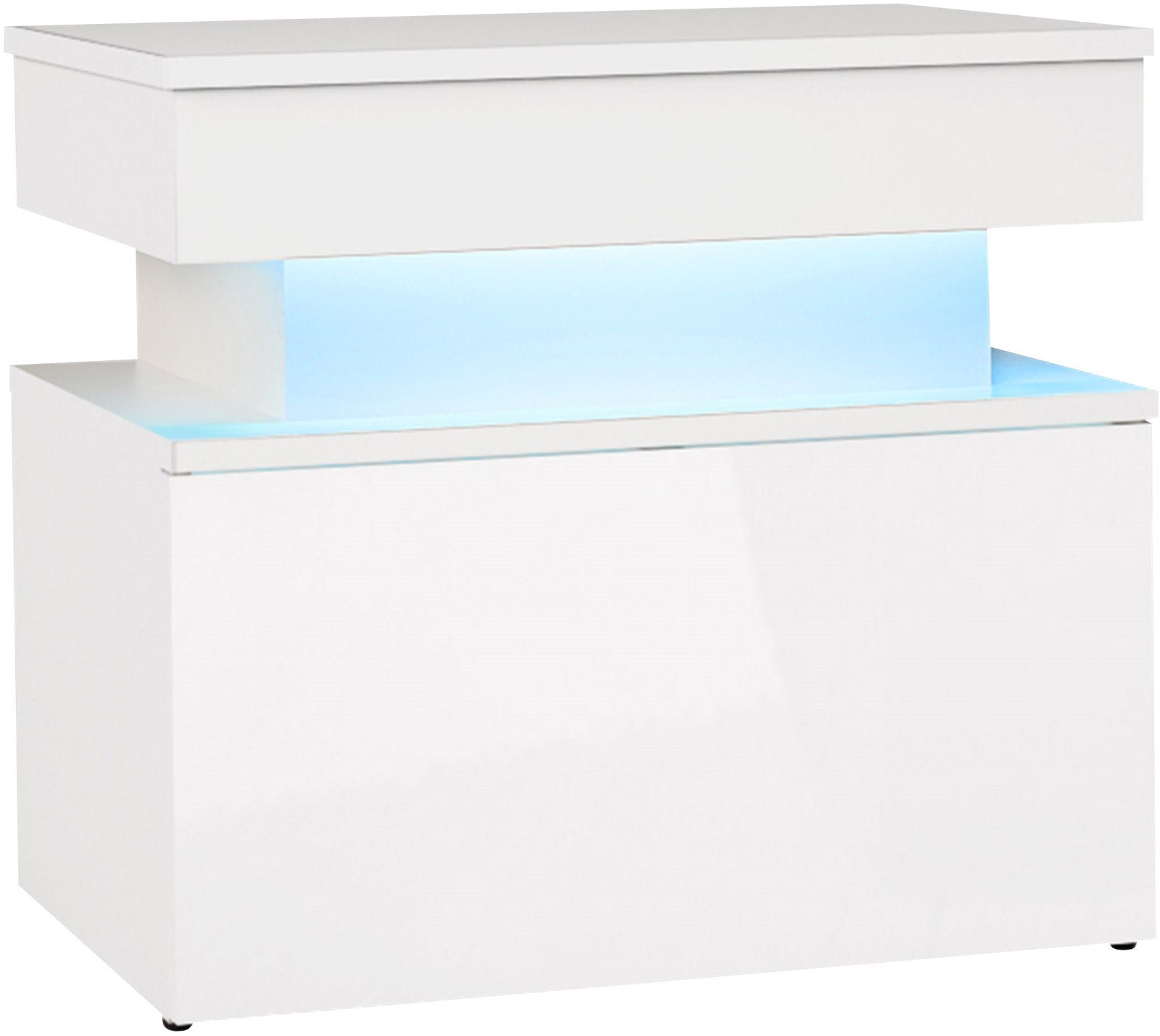 Κομοδίνο Glossa 1S με LED
