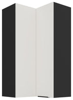 Κρεμαστό ντουλάπι γωνιακό Arianna 60x60 GN 108 2F-Λευκό
