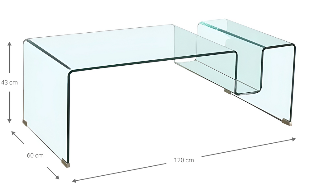 Τραπεζάκι σαλονιού Crystal Flux