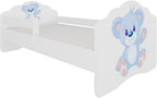 Παιδικό Κρεβάτι Leomari I-Teddy Bear-Με προστατευτικό-140 x 70