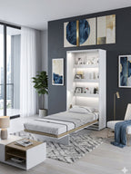 Κρεβάτι τοίχου Concept BC-90 x 200-Leuko Gualistero