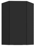 Κρεμαστό ντουλάπι γωνιακό Arianna 60x60 GN 108 1F-Μαύρο