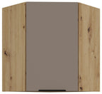 Κρεμαστό ντουλάπι γωνιακό Arianna 60x60 GN 72 1F-Γκρέζ