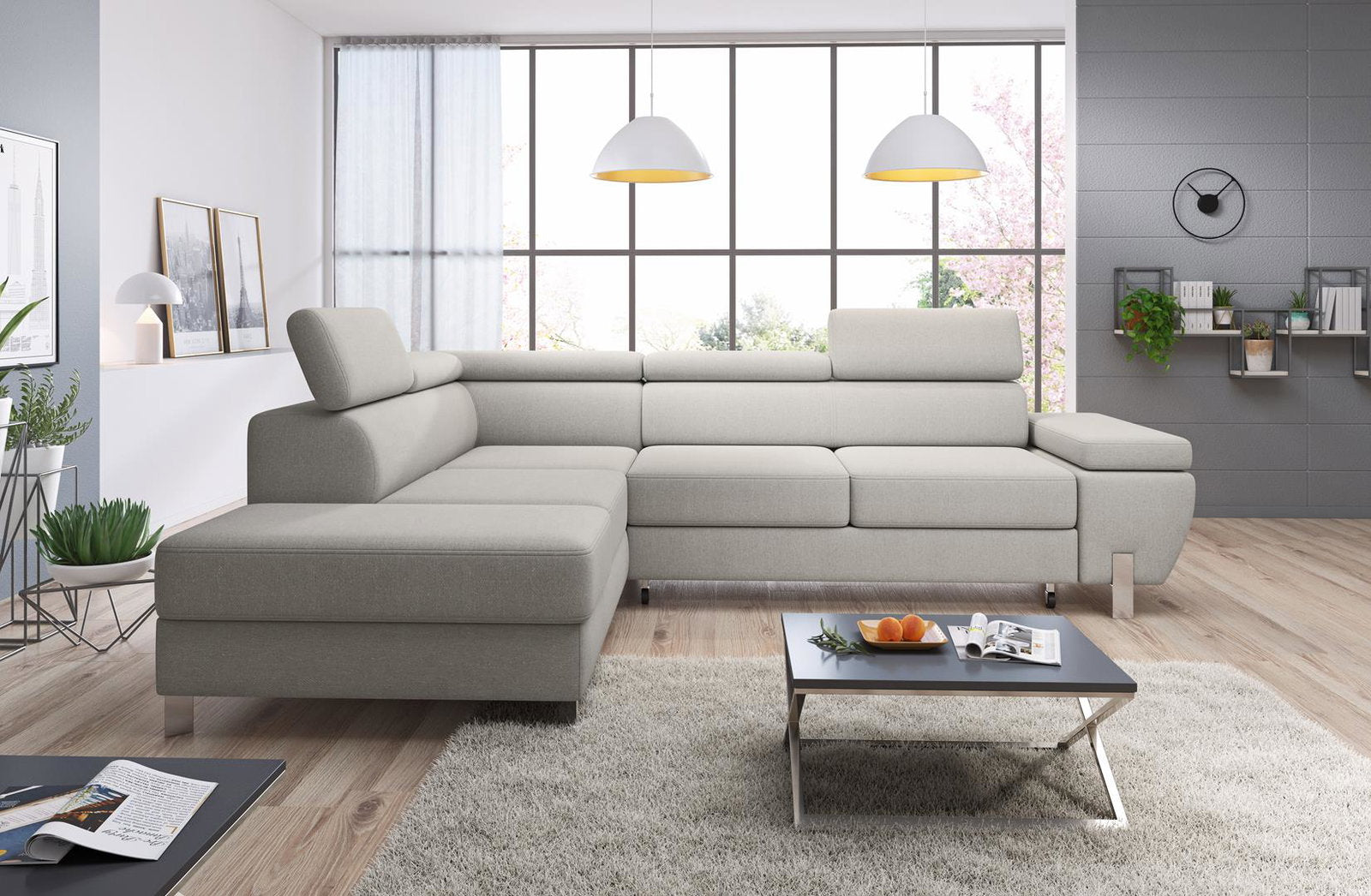 Γωνιακός καναπές Morel