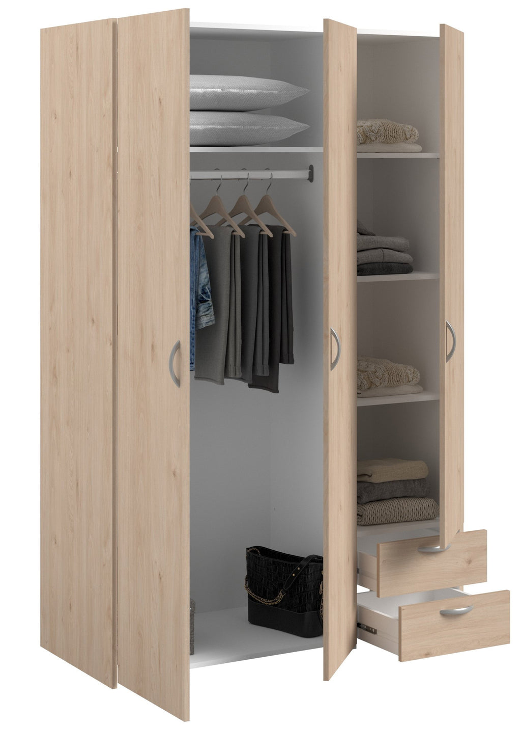 Ντουλάπα Dorm τρίφυλλη