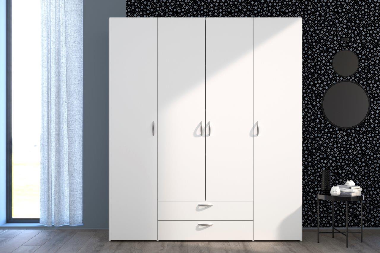 Ντουλάπα Dorm τετράφυλλη