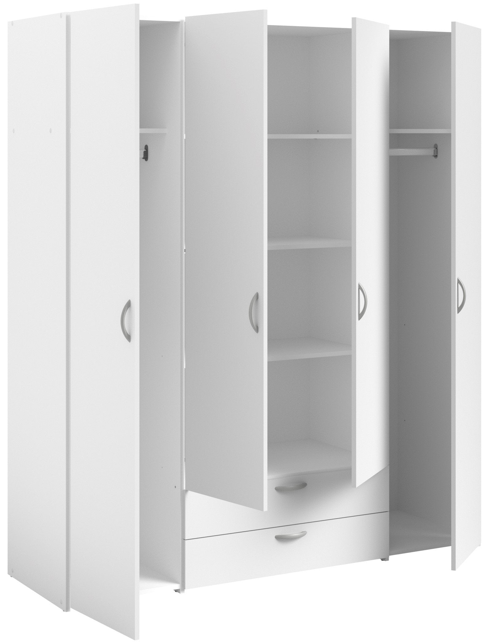 Ντουλάπα Dorm τετράφυλλη