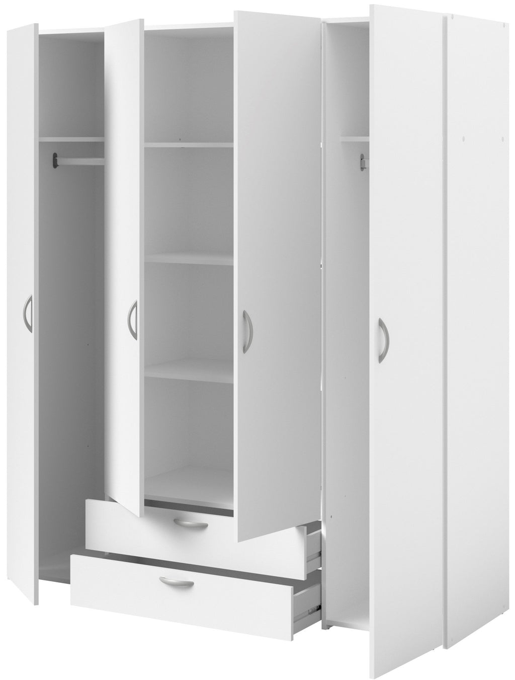 Ντουλάπα Dorm τετράφυλλη