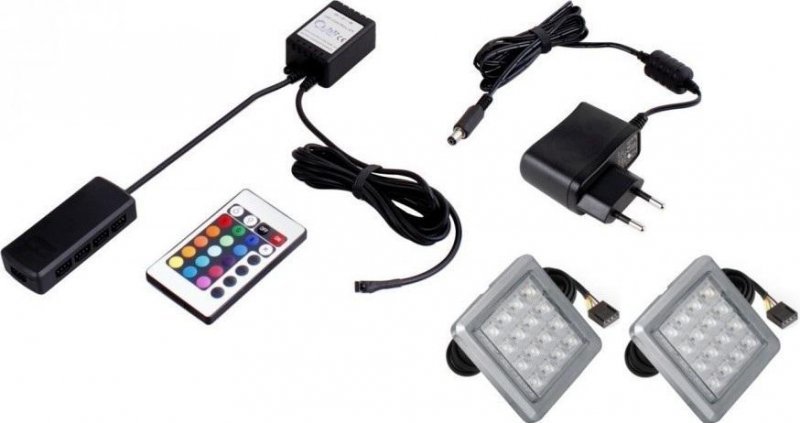 Φωτισμός LED 0002 - RGB - Σετ 2τμχ