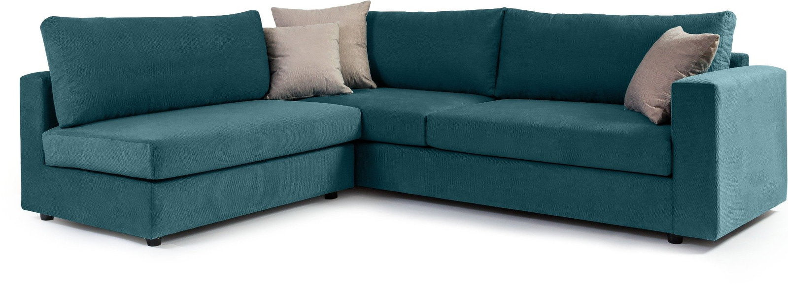 Γωνιακός καναπές Verde-Petrol