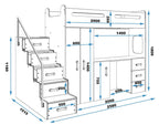 Κουκέτα Steps plus