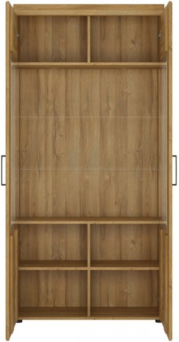 Βιτρίνα ψηλή Cognac 2D