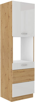 Επιδαπέδιο ντουλάπι Artista 60 DP-210 2F-Leuko