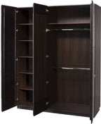 Ντουλάπα Morty τρίφυλλη με καθρέπτη