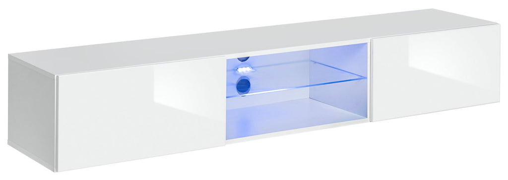Κρεμαστό έπιπλο τηλεόρασης Swiss LED plus-Leuko