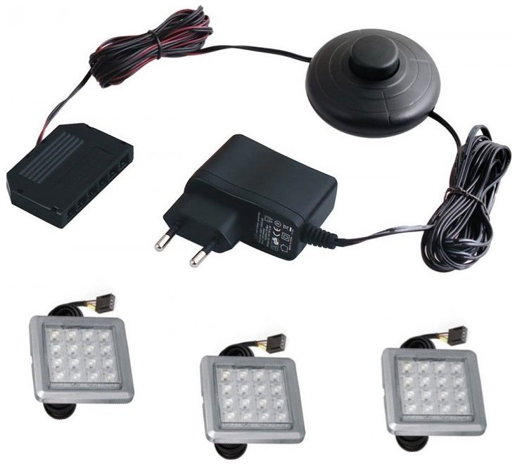 Φωτισμός LED - 3τμχ