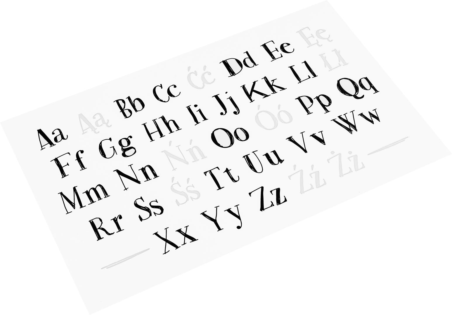 Επιφάνεια εργασίας γραφείου Alphabet