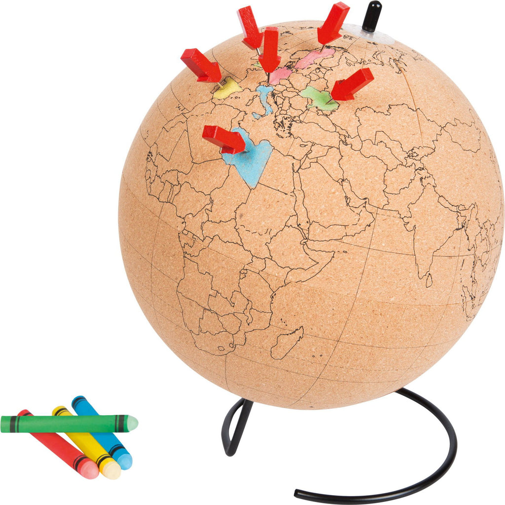 Υδρόγειος σφαίρα Globe για να την χρωματίσεις
