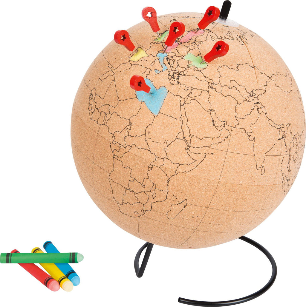 Υδρόγειος σφαίρα Globe για να την χρωματίσεις