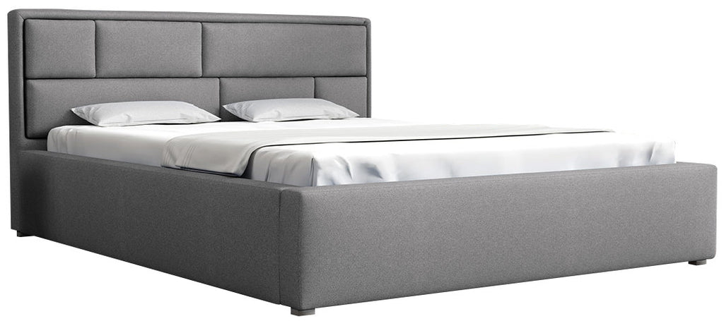 Επενδυμένο κρεβάτι Deco-140 x 200-Gkri