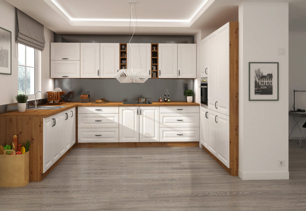 Επιδαπέδιο ντουλάπι Yvette 60 DP-210 2F-Λευκό