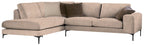 Γωνιακός καναπές Senso-Δεξιά-250φ 180β εκ.-Μπεζ