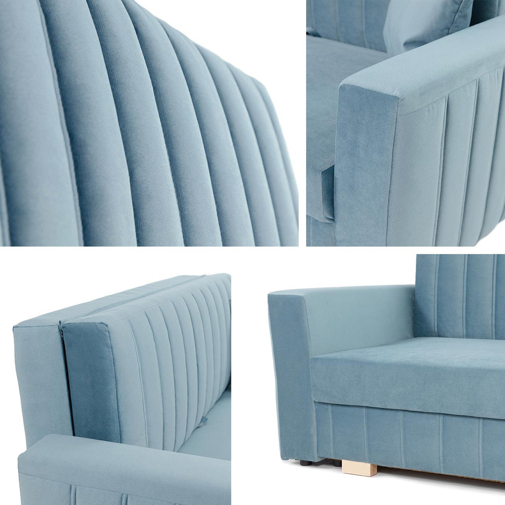 Καναπές - κρεβάτι Viva Glam III τριθέσιος