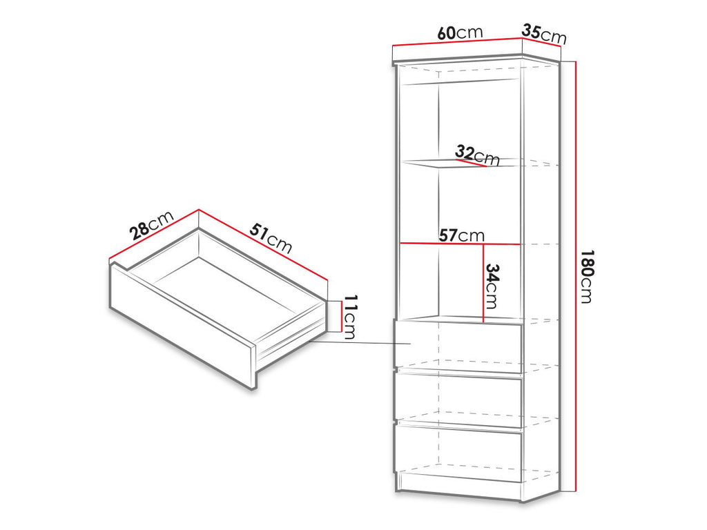 Βιβλιοθήκη Rack 3D-Leuko