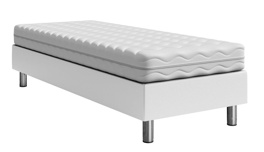 Επενδυμένο κρεβάτι Lux-Baza-Leuko-200 x 80 x 30