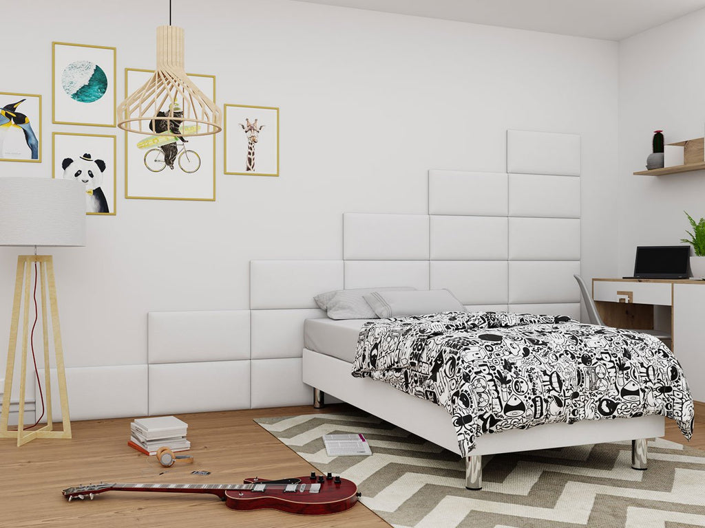 Επενδυμένο κρεβάτι Lux-Baza-Leuko-200 x 80 x 30