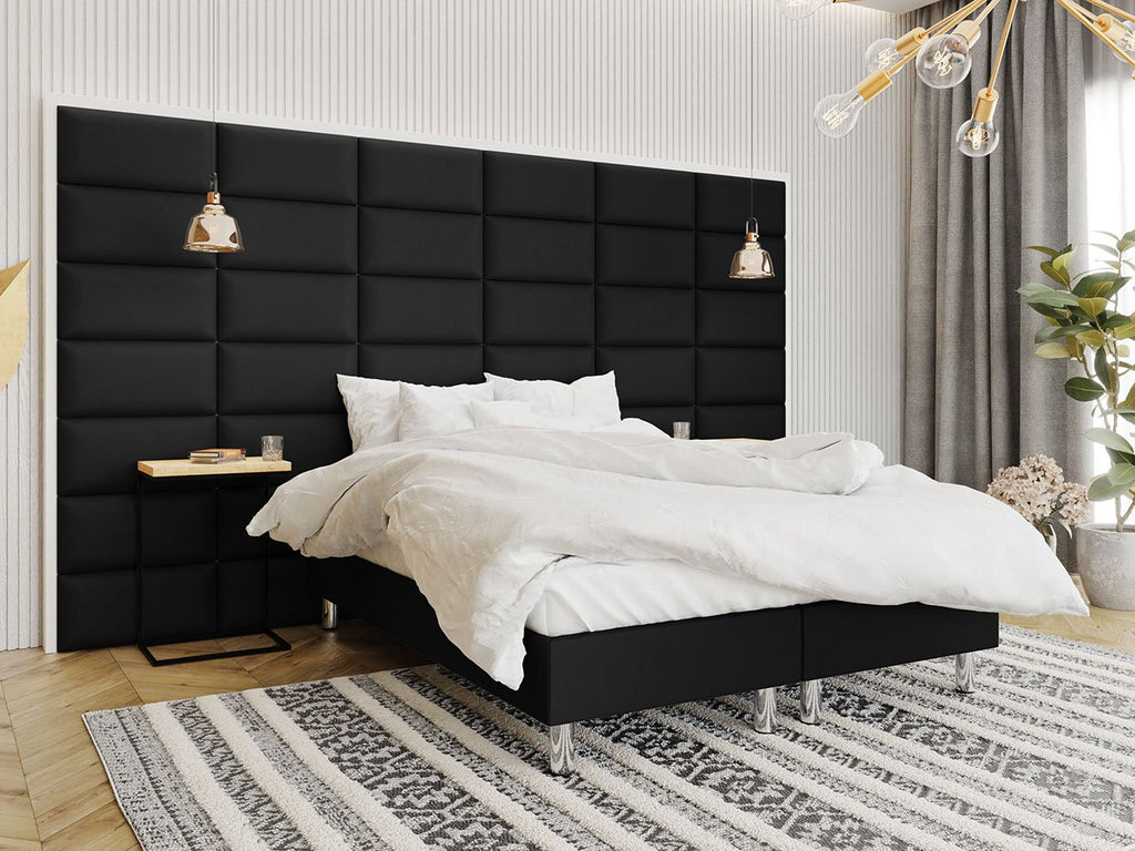 Επενδυμένο κρεβάτι Lux-Baza-Mauro-200 x 140 x 30