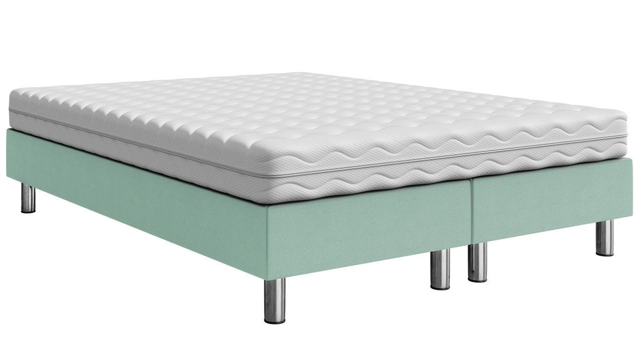 Επενδυμένο κρεβάτι Lux-Baza-Menta-200 x 180 x 30