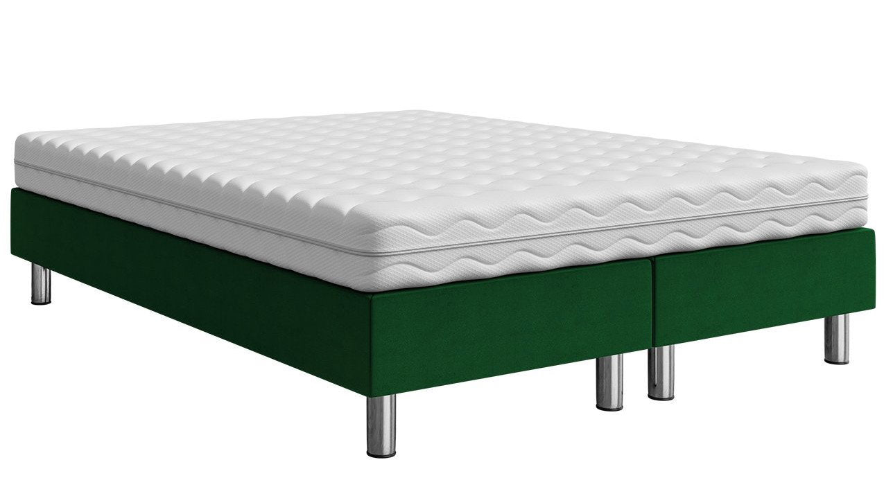 Επενδυμένο κρεβάτι Lux-Baza-Prasino-200 x 140 x 30