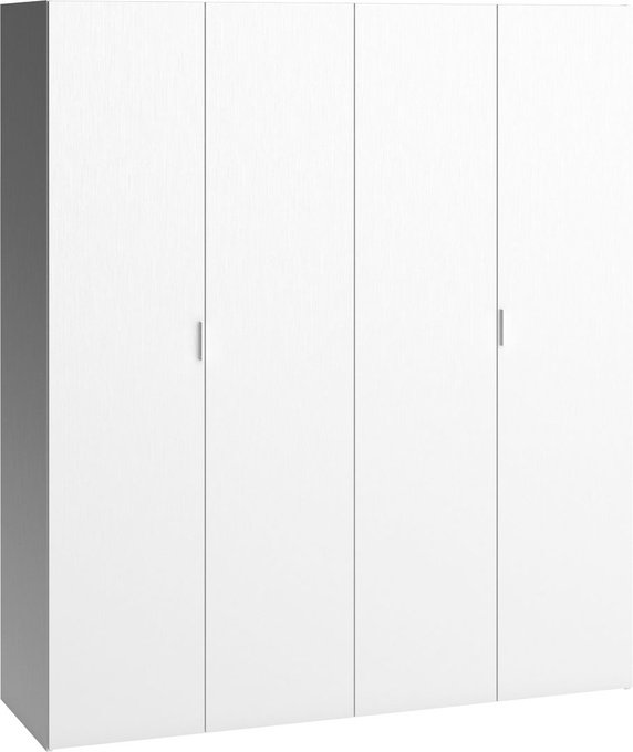 Ντουλάπα 4 You τετράφυλλη-Λευκό-180 x 57 x 240 εκ.