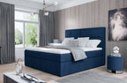 Επενδυμένο κρεβάτι Dorma-160 x 200-Mple Skouro