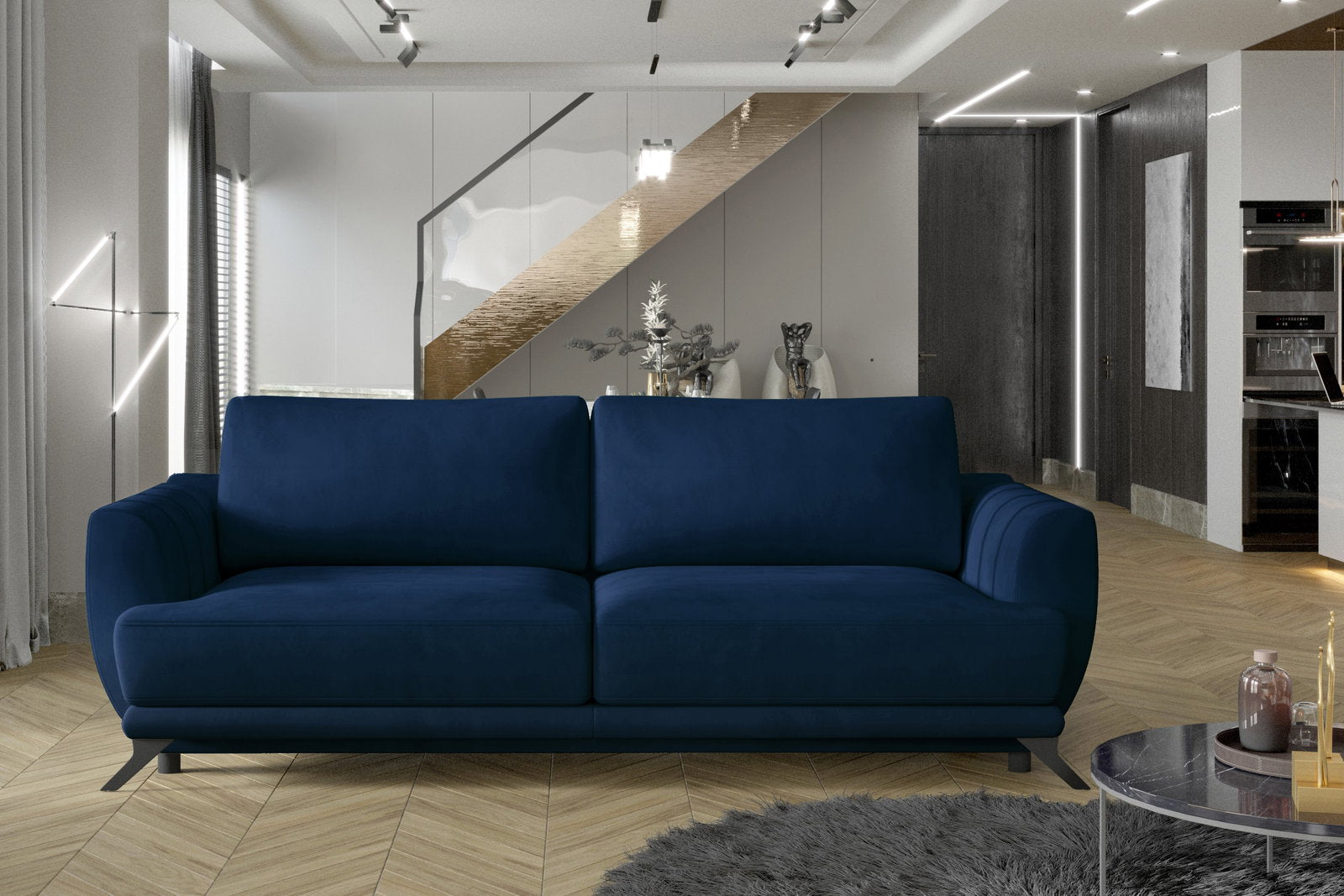 Καναπές - Κρεβάτι Gisme-Mple Skouro