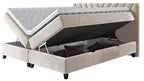 Επενδυμένο κρεβάτι Romantic-180 x 200 εκ.-Mpez