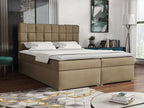 Επενδυμένο κρεβάτι Malmo Box-Mpez-140 x 200