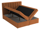 Επενδυμένο κρεβάτι ideal Box-Portokali-140 x 200