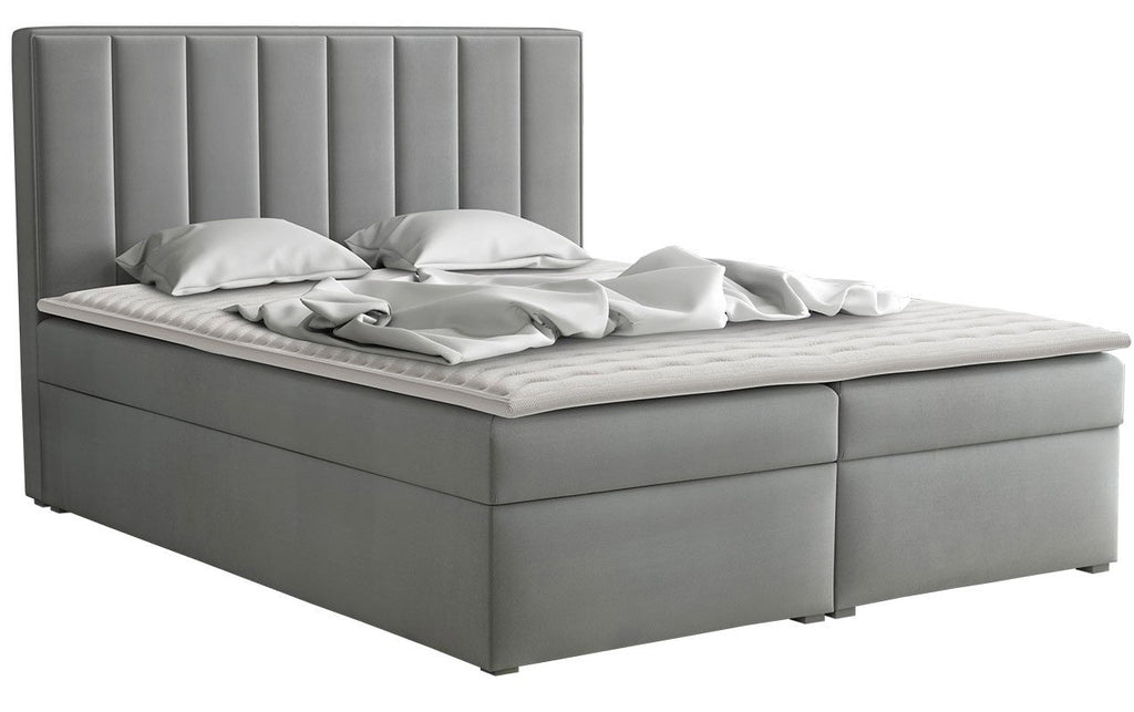 Επενδυμένο κρεβάτι ideal Box-Gkri-160 x 200