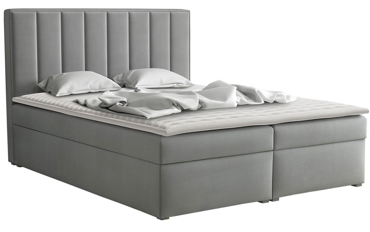 Επενδυμένο κρεβάτι ideal Box-Gkri-160 x 200