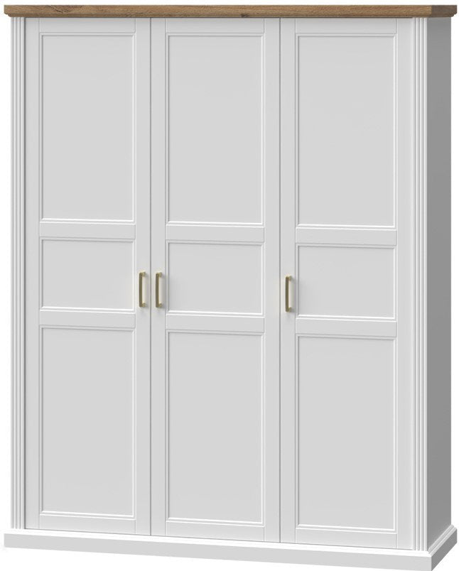 Ντουλάπα τρίφυλλη Tahoma 3D-Leuko